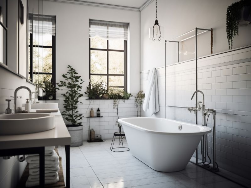 Bathroom installation service in Warrington showing complete project management