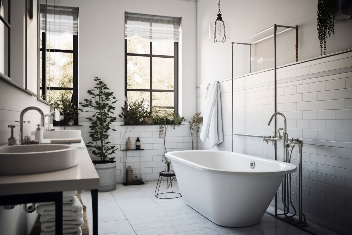 Bathroom installation in progress in Warrington showing professional workmanship and quality finishes